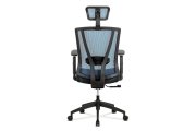 Židle kancelářská modrá EMMA