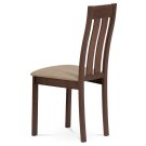 Židle jídelní ořech/béžová BC-2602 WAL