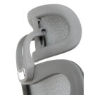 Kancelářská židle šedá KA-K2081 GREY