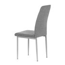 Židle jídelní stříbrná DCL-379 GREY2