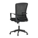 Kancelářská židle černá KA-S249 BK