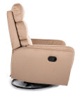 Křeslo relaxační béžové ARGOS VELVET