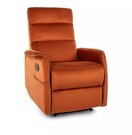 Křeslo rozkládací cappuccino SOLON M VELVET