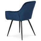Židle jídelní modrá DCH-421 BLUE4
