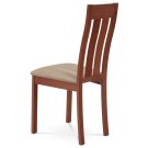 Židle jídelní třešeň/béžová BC-2602 TR3