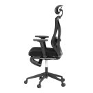 Kancelářská židle černá KA-S257 BK