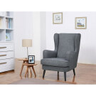 Křeslo šedá AK-A1318 GREY2