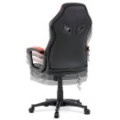 Židle kancelářská ekokůže červená KA-Y209