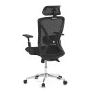Kancelářská židle černá KA-S258 BK