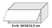 Horní skříňka FIUGGI DUB ARTISAN 90 cm