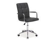 Židle kancelářská modrá VELVET Q-022
