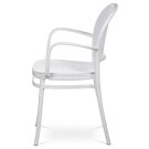 Židle jídelní bílý plast CT-746 WT