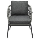 Zahradní sestava 1+1+2 šedá AZ-L1880 GREY