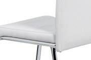 Židle jídelní bílá AC-9920 WT