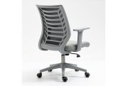 Židle kancelářská šedá/černá Q-320