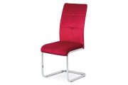Židle jídelní červená DCL-440 RED4
