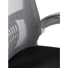 Kancelářská židle tmavě šedá KA-K2008 GREY