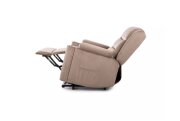 Křeslo relaxační béžové MINOS VELVET