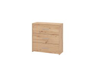 Komoda zásuvková dub artisan GARONA 3F