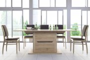 Židle jídelní dřevěná čalouněná ecokůže DESIRE 101