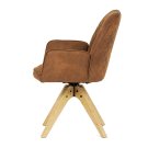 Jídelní židle hnědá HC-539 BR3