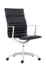 Kancelářská židle bílá kůže 9040 SOPHIA P07