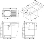 Dřez BASIC 170