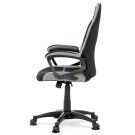 Židle kancelářská černá/šedá/modrá KA-L611 BLUE