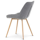 Židle jídelní polstrovaná šedá CT-394 GREY2