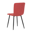 Židle jídelní červená DCL-964 RED2