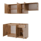 Kuchyňská sestava dub artisan LAMA 180 cm