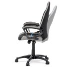 Židle kancelářská černá/šedá/modrá KA-L611 BLUE