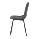 Židle jídelní čalouněná šedá CT-281 GREY2