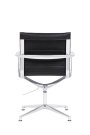 Kancelářská židle černá kůže 9045 SOPHIA P03