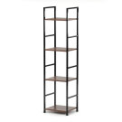 Regál kov/dub GD-214 OAK