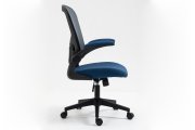 Židle kancelářská modrá Q-333