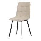 Židle jídelní čalouněná žlutá CT-281 GREY2