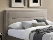 Postel dvoulůžková 140cm béžová MALAGA VELVET