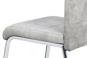 Židle jídelní stříbrná HC-486 SIL3