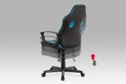 Židle kancelářská modrá GEMMA