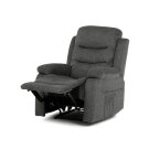 Křeslo relaxační manuální šedá TV 4086 GREY