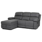 Rohová sedací souprava LEVÁ šedá ASD-4213L GREY