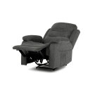Křeslo relaxační manuální šedá TV 4086 GREY