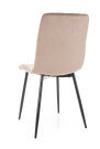 Židle jídelní cappuccino DAREN VELVET