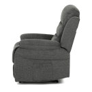 Křeslo relaxační manuální šedá TV 4086 GREY