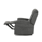 Křeslo relaxační manuální šedá TV 4086 GREY