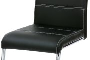 Židle jídelní černá WE-5076 BK