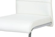 Jídelní židle bílá DCL-418 WT