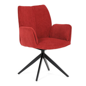 Židle jídelní červená HC-993 RED2
