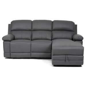 Rohová sedací souprava PRAVÁ šedá ASD-4213P GREY